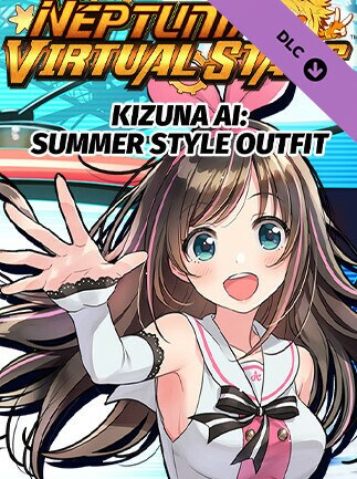 Neptunia Virtual Stars - Kizuna AI: Summer Style Outfit