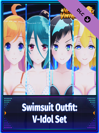 Neptunia Virtual Stars - Swimsuit Outfit: V-Idol Set