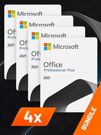 Office 2021 Professional Plus x4 Bundle