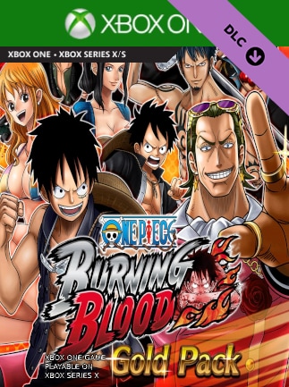 One Piece Burning Blood Gold Pack