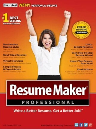 ResumeMaker Professional Deluxe 20