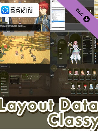 RPG Developer Bakin Layout Data Classy