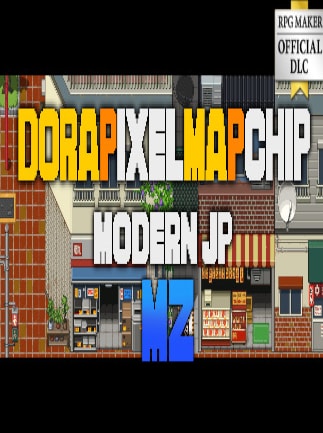 RPG Maker MZ - DorapixelMapChips - Modern JP