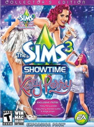 The Sims 3 Showtime Katy Perry Collector’s Edition + Sweet Treats Stuff Pack
