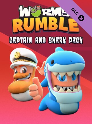 Worms Rumble - Captain & Shark Double Pack