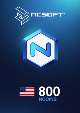 800 NCoins NCSoft Code NORTH AMERICA - 1