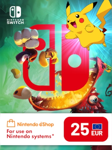 Nintendo eShop Card 25 EUR - Nintendo eShop Key - EUROPE