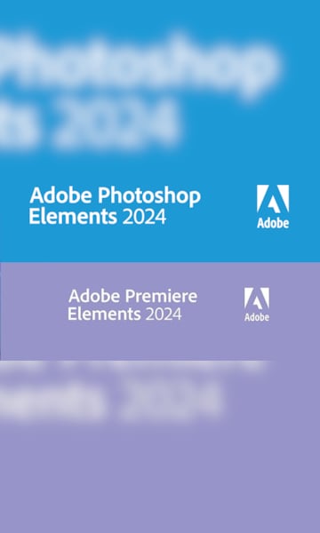 Adobe Photoshop Elements & Premiere Elements 2024 (PC) (1 Device, Lifetime) - Adobe Key - GLOBAL - 1