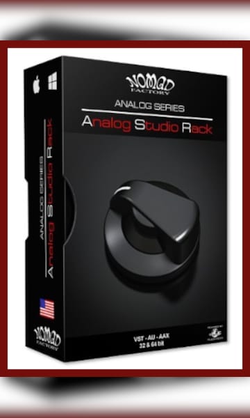 Buy Analog Studio Rack VST (PC) (1 Device, Lifetime) - Nomad Factory ...