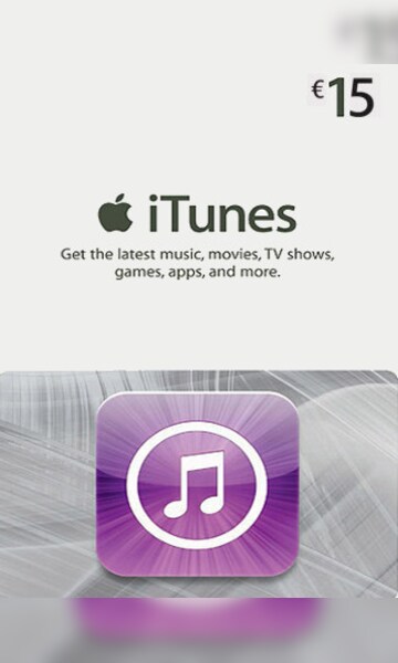 Carte Apple et iTunes 15€