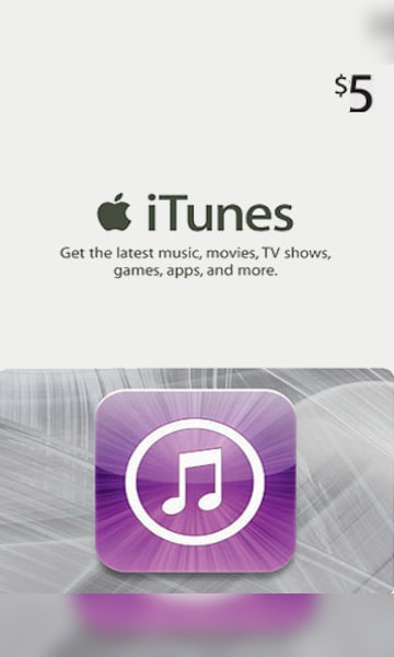 iTunes 5 USD Gift Card