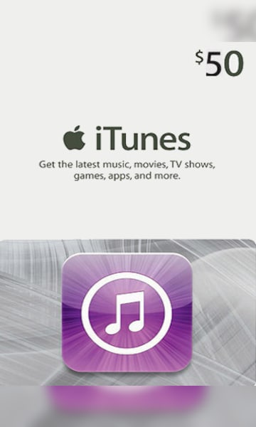 Apple iTunes Gift Card 50 USD - iTunes Key - UNITED STATES - 0