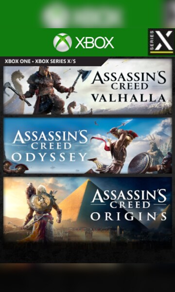 Buy Assassin's Creed Bundle: Assassin's Creed Valhalla, Assassin's ...