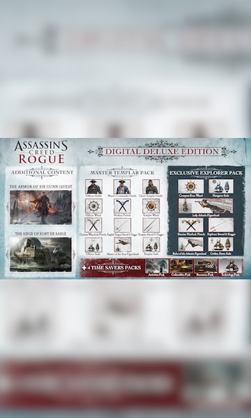 Assassin’s Creed Rogue Deluxe Edition Ubisoft Connect Key GLOBAL - 3