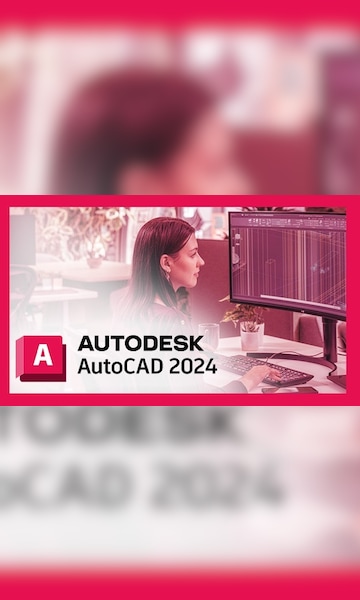 Autodesk AutoCAD 2024 (PC) (1 Device, 1 Year) - Autodesk Key - GLOBAL - 1