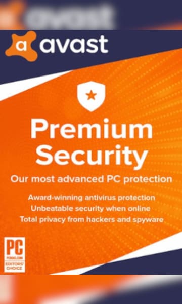 Avast Premium Security (1 Device, 3 Years) - PC - Key GLOBAL - 0