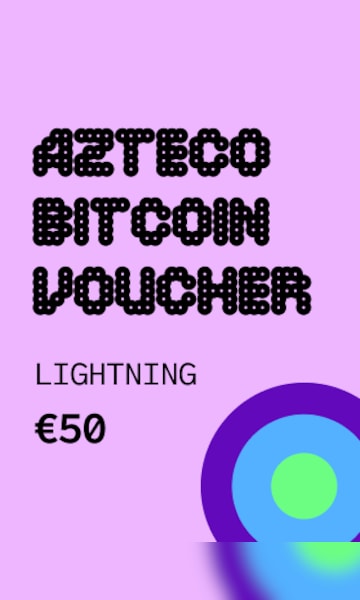 Azteco Bitcoin Lightning Voucher 50 EUR - Azteco Key - GLOBAL - 0