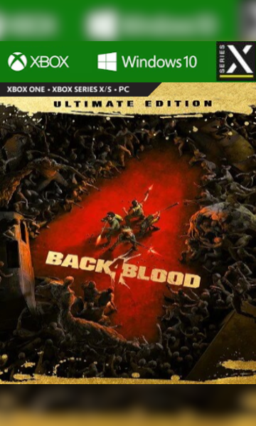Back 4 Blood Ultimate Edition Con SteelBook Per Xbox One E Series X | Nuovo Sigillato - Edizione USA