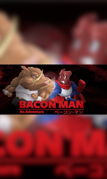 bacon man cartoon