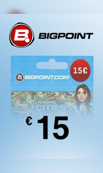 Buy Bigpoint Code 15 EUR GLOBAL - Cheap