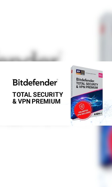 Buy Bitdefender Total Security + Premium VPN (PC, Android, Mac, iOS ...
