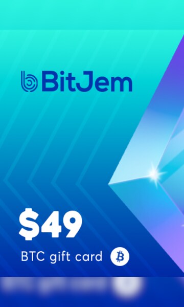 Buy BitJem Crypto Gift Card Bitcoin 49 USD - BitJem Key Online | G2A.COM