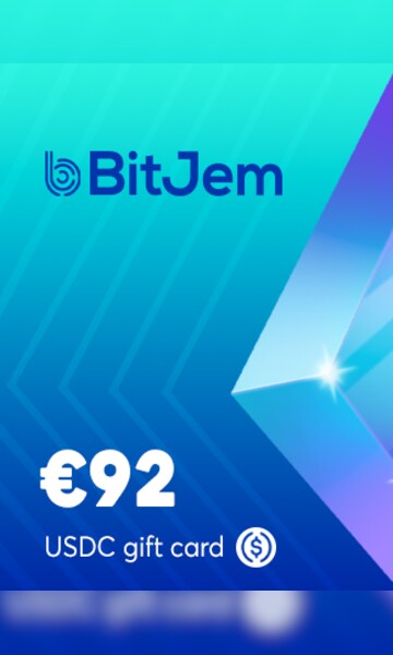 ¡Comprar BitJem USDC Gift Card 92 EUR - BitJem Clave - Barato - G2A.COM!