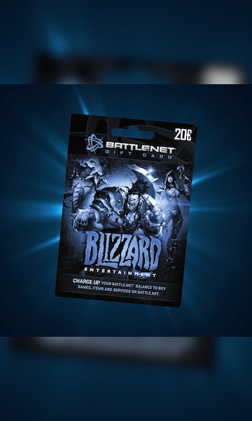 Blizzard Gift-Card 20 EUR Battle.net For EUR Currency Only - 2