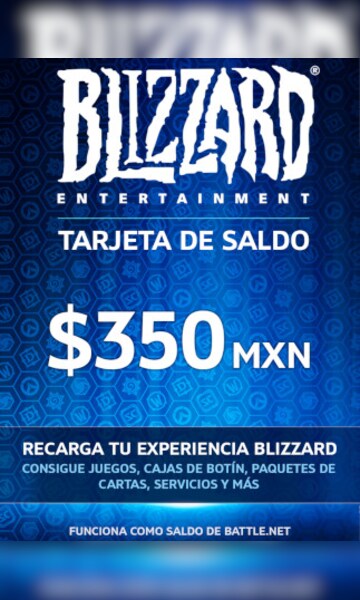 Blizzard Battle.Net 350 MXN México - Código Digital - PentaKill Store -  PentaKill Store - Gift Card e Games