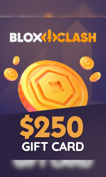 Compre BloxClash Gift Card 250 USD - BloxClash Key - GLOBAL