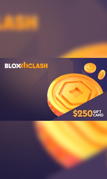 Compre BloxClash Gift Card 250 USD - GLOBAL - Barato