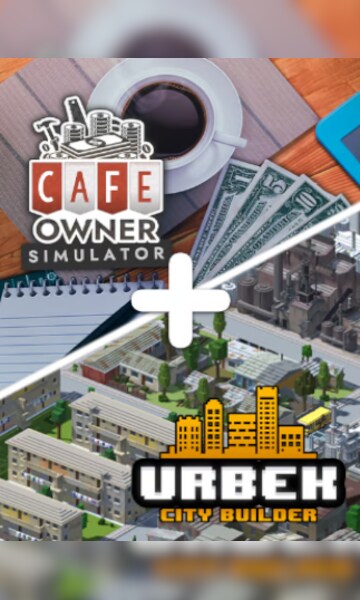 Buy Cafe Owner Simulator | Urbek City Builder Bundle (PC) - Steam Key ...