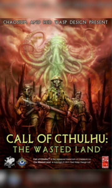 Call of Cthulhu: The Wasted Land Steam Key GLOBAL - 0