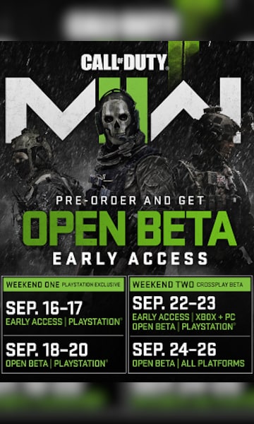 Call of Duty: Modern Warfare II - Beta Access 🥇 Best Prices | G2A.COM