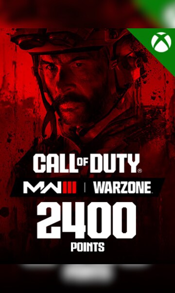 Call of Duty: Modern Warfare III / Warzone Points 2 400 Points (Xbox Series X/S) - Xbox Live Key - GLOBAL - 0