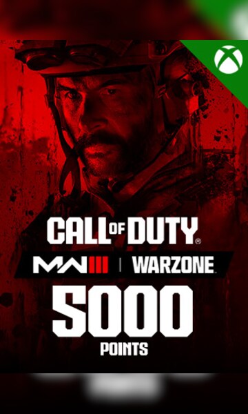 Buy Call of Duty Modern Warfare III Warzone Points 5000 Points Xbox Series X S Xbox Live Key GLOBAL Cheap G2A.COM