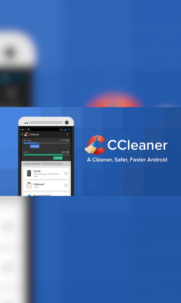 Compre CCleaner Professional (Android) 1 Android Device, 1 Year.