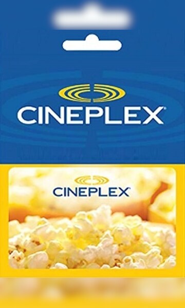 Buy Cineplex Gift Card 25 CAD - Cineplex Key - CANADA Online | G2A.COM
