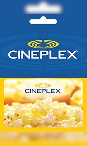 Cineplex Gift Card 25 CAD - Cineplex Schlüssel - KANADA kaufen ...