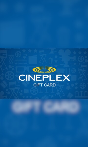 Cineplex store gift card