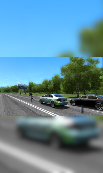 street view car driving simulator with