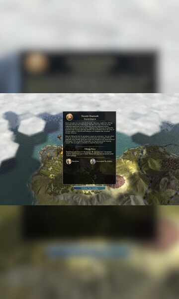 Civilization V - Civilization and Scenario Pack: Denmark - The Vikings Steam Key GLOBAL - 6