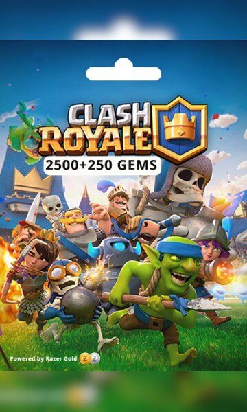 ¡Comprar Clash Royale 2500 + 250 Gems - Mintroute Clave - GLOBAL ...