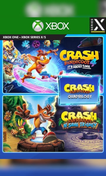 Elastisk at fortsætte sekvens Buy Crash Bandicoot - Quadrilogy Bundle (Xbox Series X/S) - Xbox Live Key -  ARGENTINA - Cheap - G2A.COM!