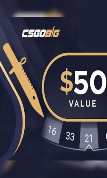 Buy CSGOBIG Gift Card 50 USD - Key - GLOBAL - Cheap - G2A.COM!