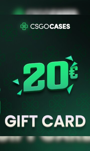 ¡Comprar CsgoCases.com 20 EUR - CsgoCases.com Clave - GLOBAL - Barato ...