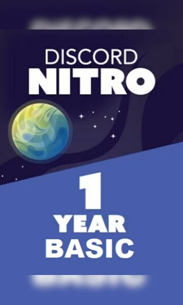 Kup Discord Nitro Basic 1 rok - Discord Klucz - GLOBALNY - Tanio - G2A.COM