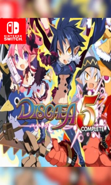 Jeu Disgaea 5 Complete Pour Nintendo Switch - Occasion En Très Bon état, Boîte Et Carte Incluses