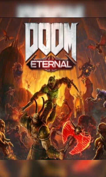 Doom Eternal PC Game Retail Box (Steam Key Inside) NEW SEALED