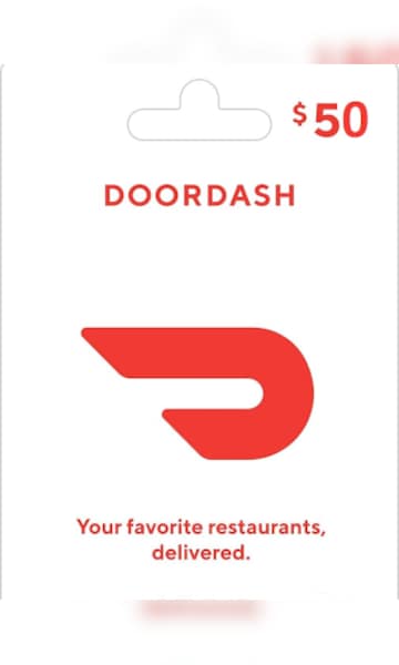 Buy DoorDash Gift Card 50 USD (US)